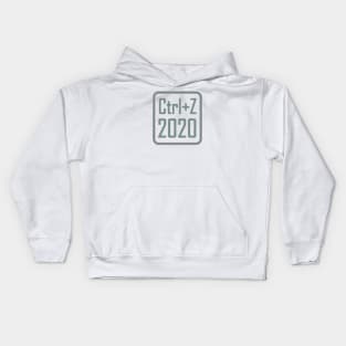 Ctrl+Z 2020 Kids Hoodie